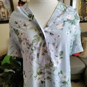 Calvin Klein floral blouse